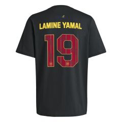 adidas Spain World Cup 2026 Men's Name and Number Tee - Lamine Yamal